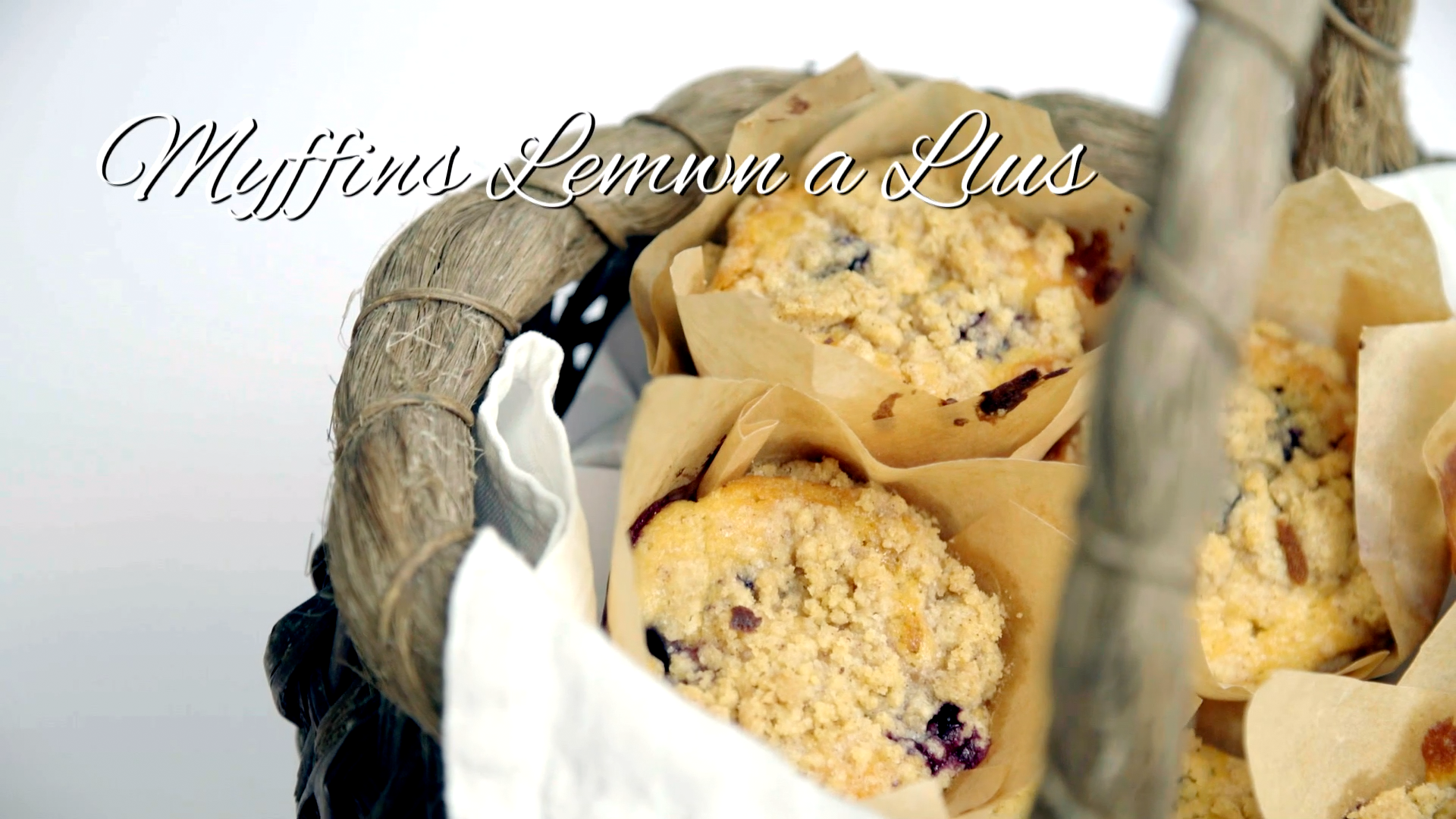 Lemon and Blueberry Muffins